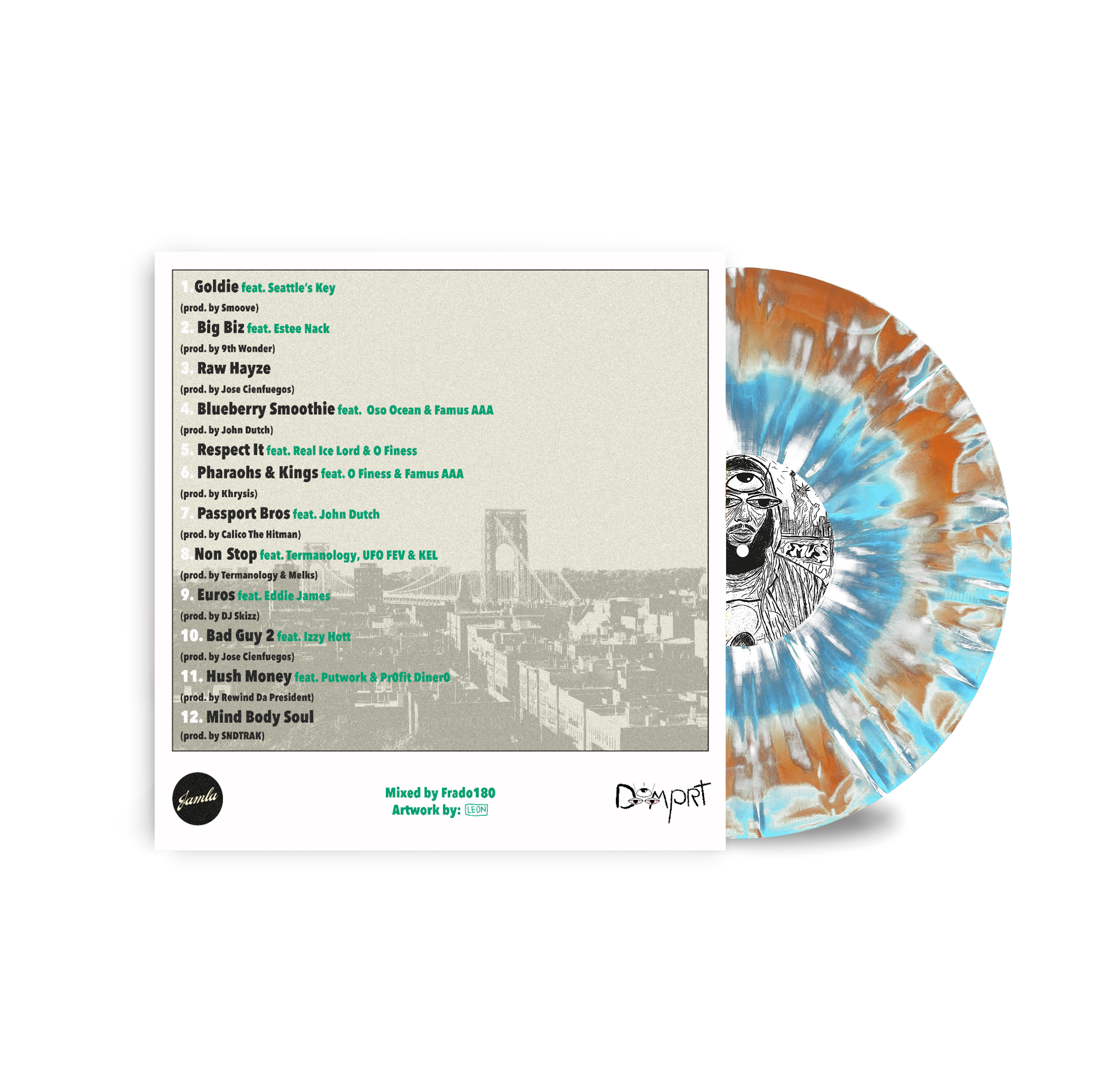 Uptown Bandit 2 - Blue/Orange Galaxy /60