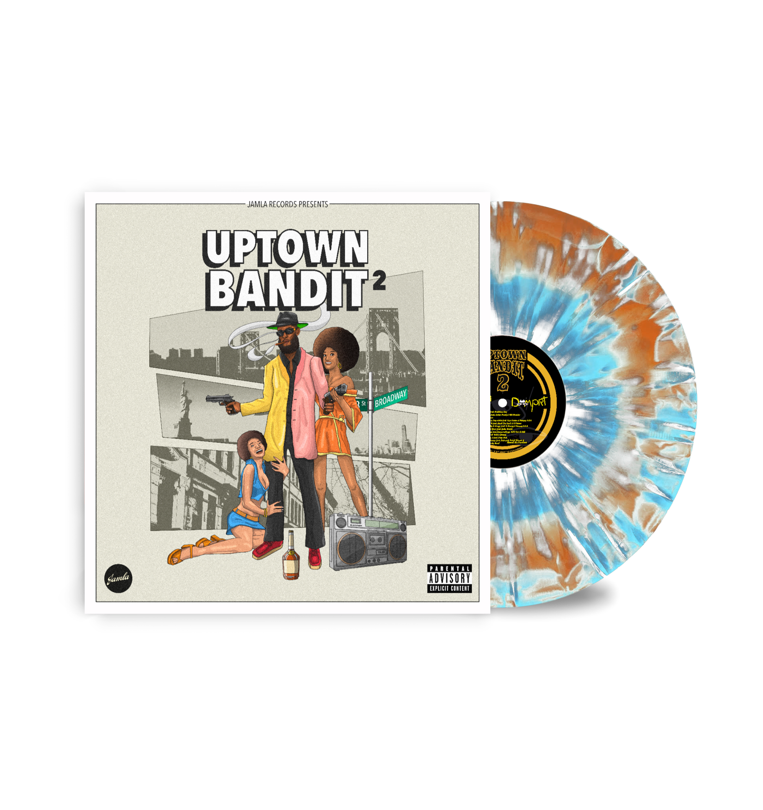 Uptown Bandit 2 - Blue/Orange Galaxy /60