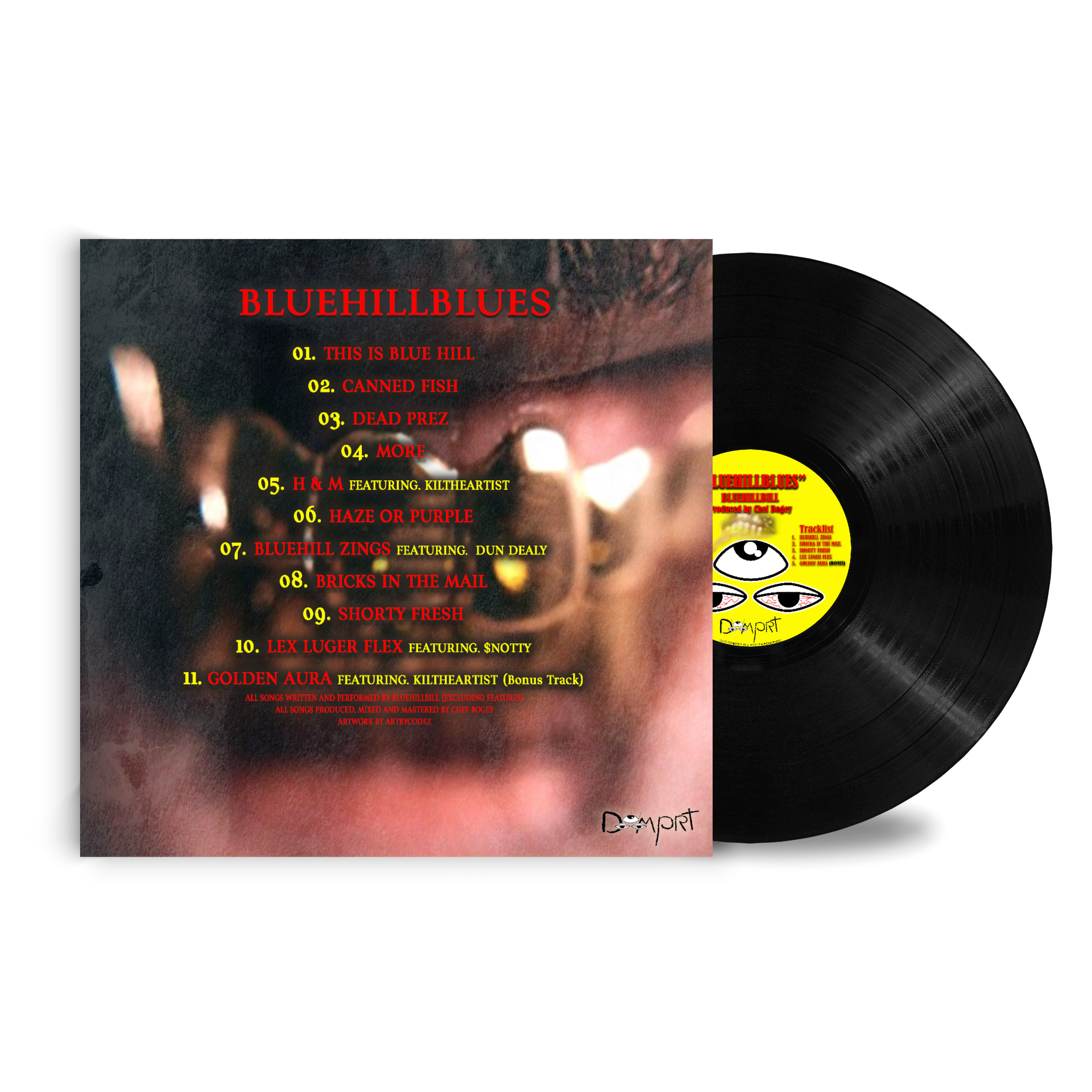 BLUEHILLBLUES - Black 180 gr /60