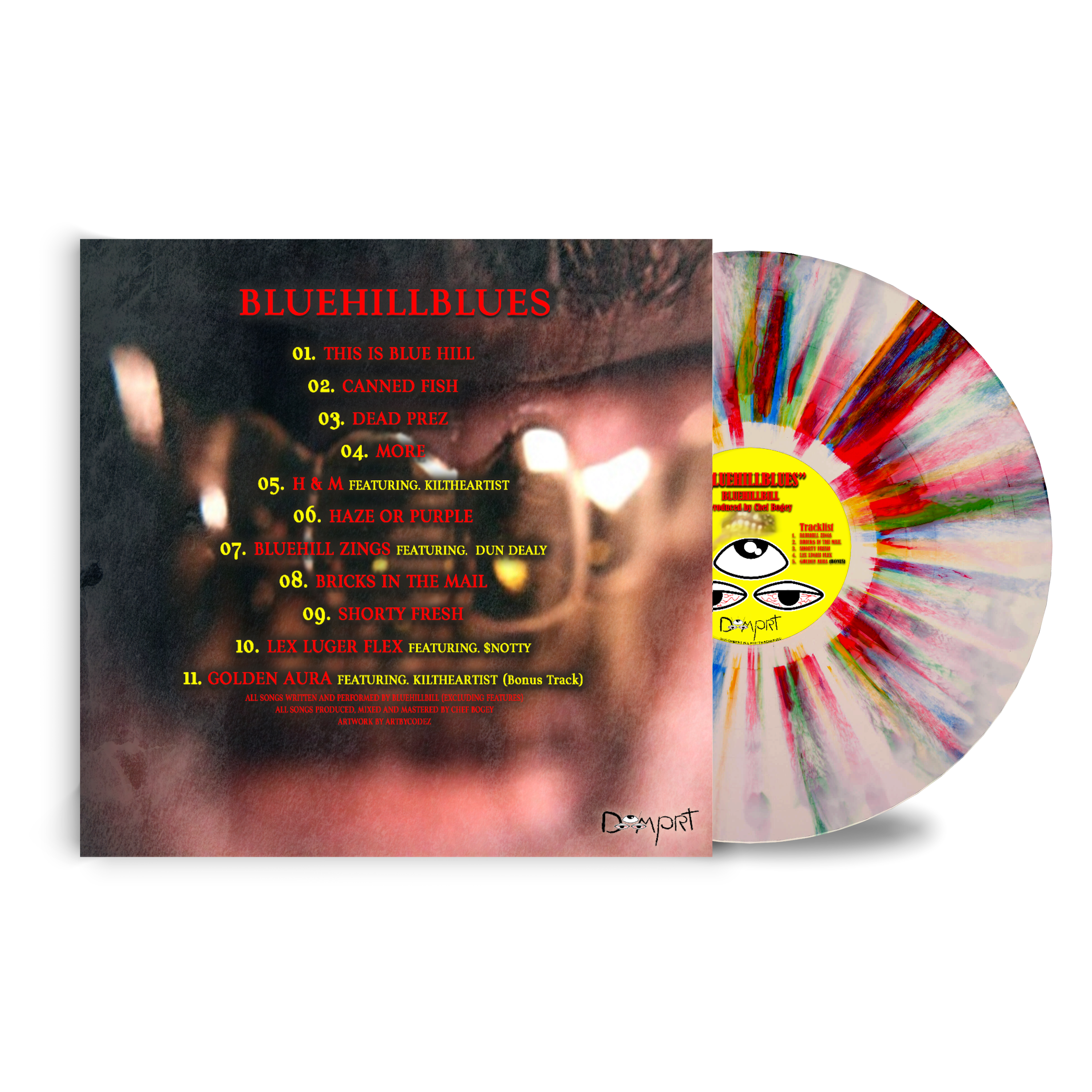 BLUEHILLBLUES - Splatter 180gr /40