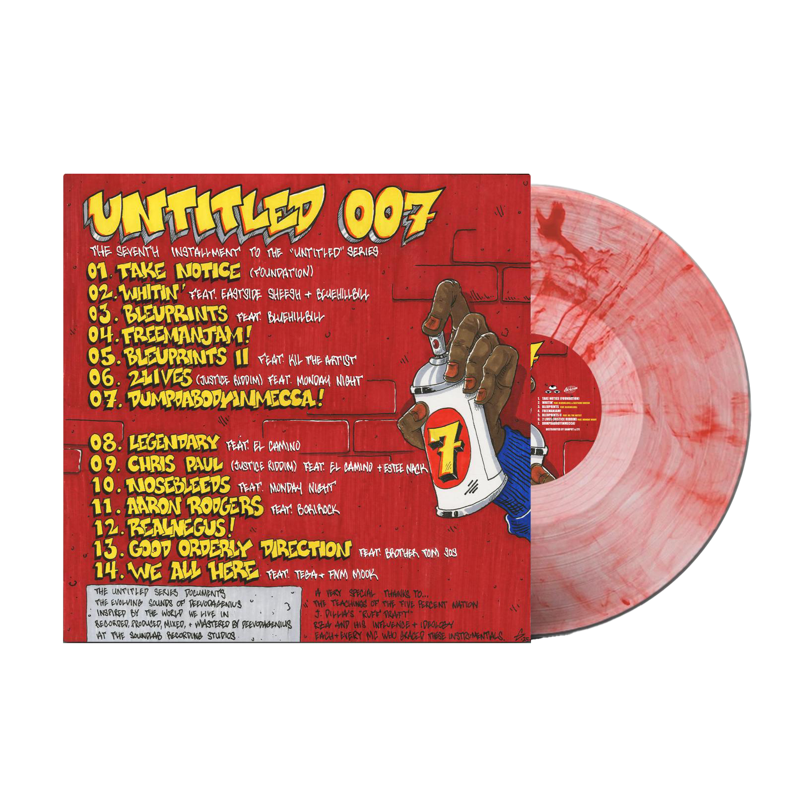 UNTITLED 007 - Red Marble /30